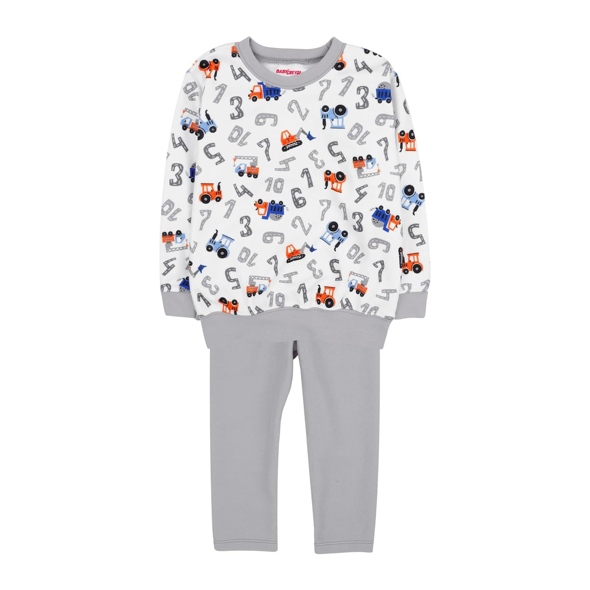 Baby Creysi Conjunto Deportivo 2 Piezas para Bebé Niño Pack de 2 Algodón Hipoalergénico