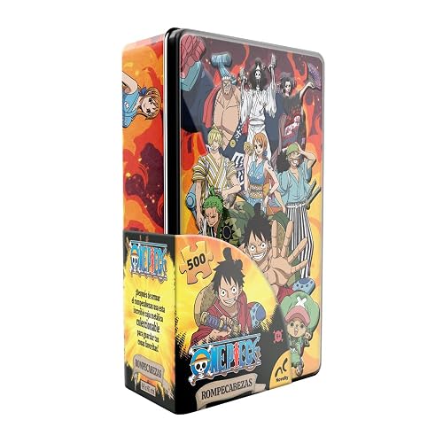 Rompecabezas Coleccionable One Peice 500 Pzas Caja Metalica