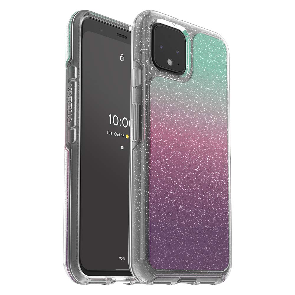 Otterbox Symmetry Clear Series Case for Google Pixel 4 - Gradient Energy (Silver Flake/Clear/Gradient Energy)