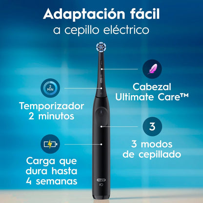 Oral-B Cepillo de Dientes Eléctrico iO2, Sensor de Presión, Cabezal Redondo