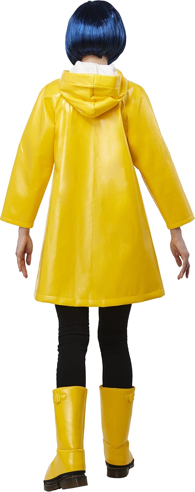 NECA Coraline - chamarra de lluvia para mujer, Como se muestra, S
