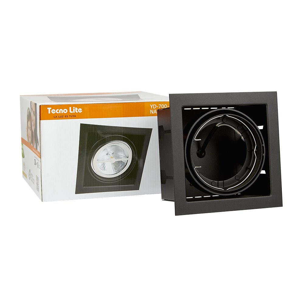 Tecnolite Lámpara Downlight Empotrable Dirigible G53 - 1 pieza