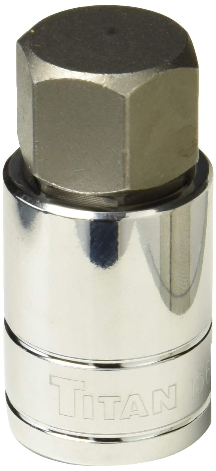 Titan Tools 15622 22 mm 1/2" Drive Hex Bit Socket