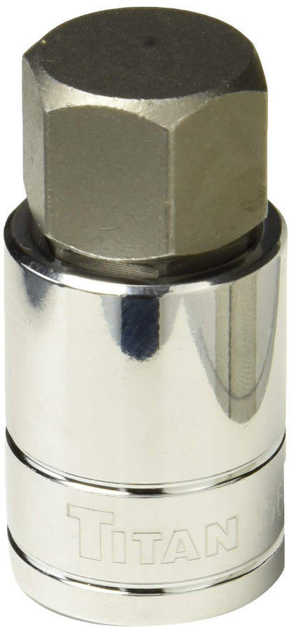 Titan Tools 15622 22 mm 1/2" Drive Hex Bit Socket