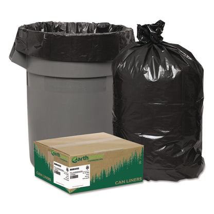 Earthsense Commercial Bolsas de Basura Industrial 55-60 gal, 100 pzas - 31-33 gal x 1.25 mil - 1