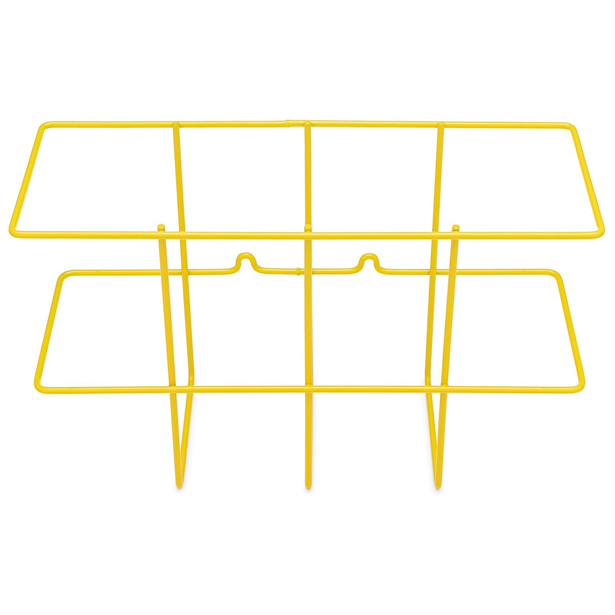 Zing Green Products 7199 - Cesta de alambre para montaje en pared, soporte para carpeta SDS con accesorios de montaje, 14 x 9 x 4.5 pulgadas, amarillo, uno por paquete
