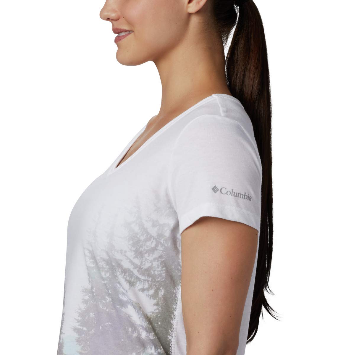 Columbia Piney Falls - Playera de Manga Corta Camiseta para Mujer