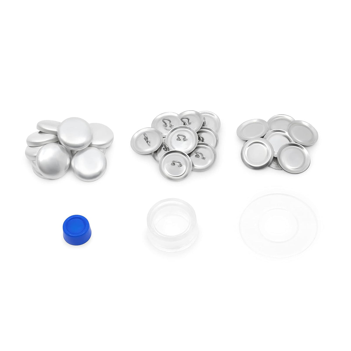 Dritz Kit de Botones de Cubierta para Manualidades 114-30 con Herramientas, tamaño 30-3/4 Pulgadas, 18 Juegos