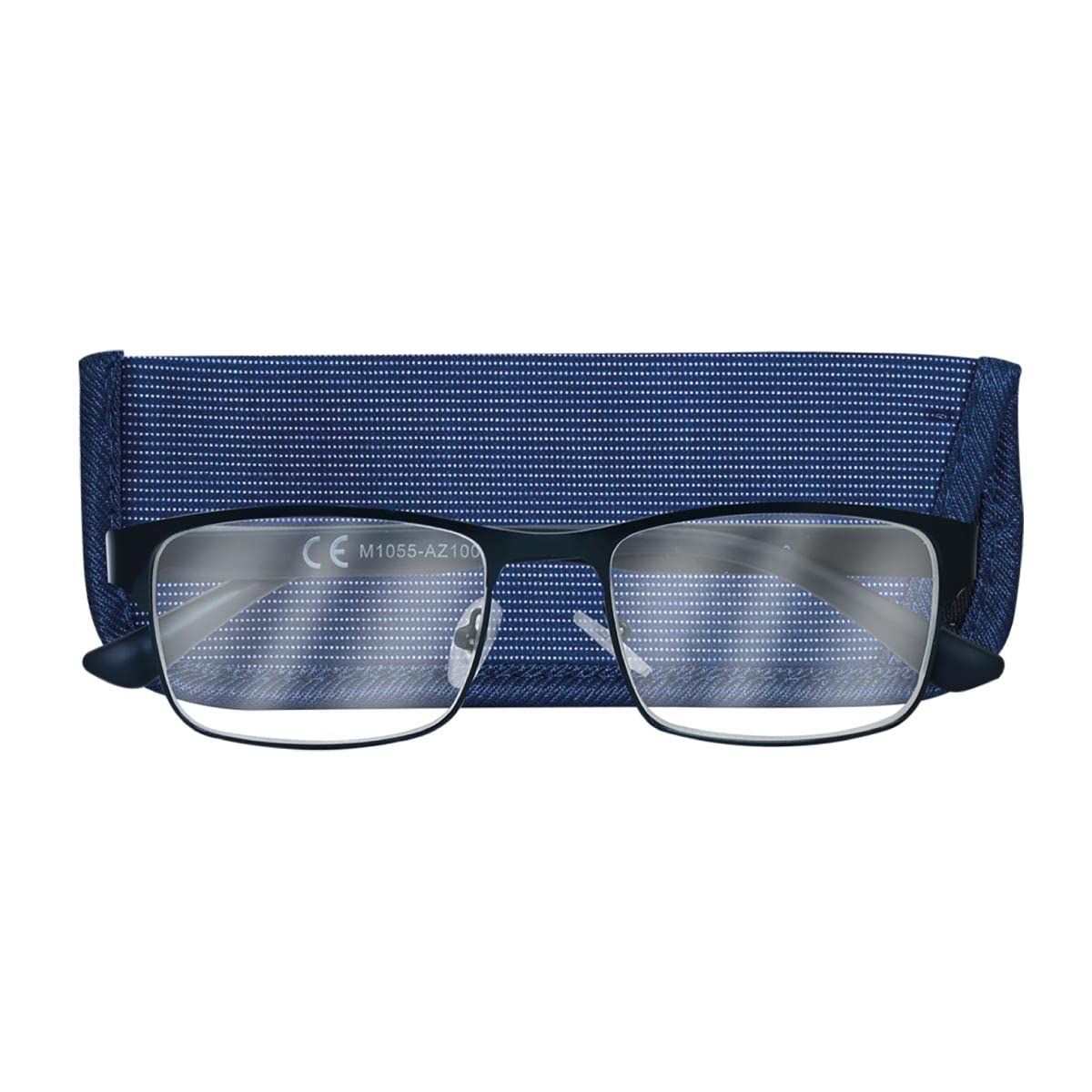 SPL, Lentes de Lectura para Vista Cansada +1.50, Gafas Anti fatiga Ocular/Migraña, Unisex, color Azul, Pre graduadas, Incluye Estuche, 1 pza.