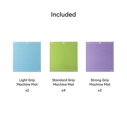 Cricut Variety Pack (4 luces estándar, 2 agarres fuertes)