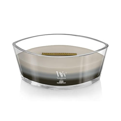 WoodWick Yankee Candle – Warm Woods Trilogy – Fireside, Redwood, sándalo