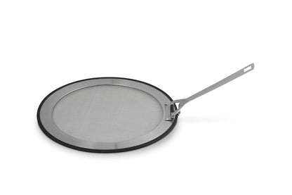Le Creuset - Protector de salpicaduras de acero inoxidable, 26 cm - 30 cm