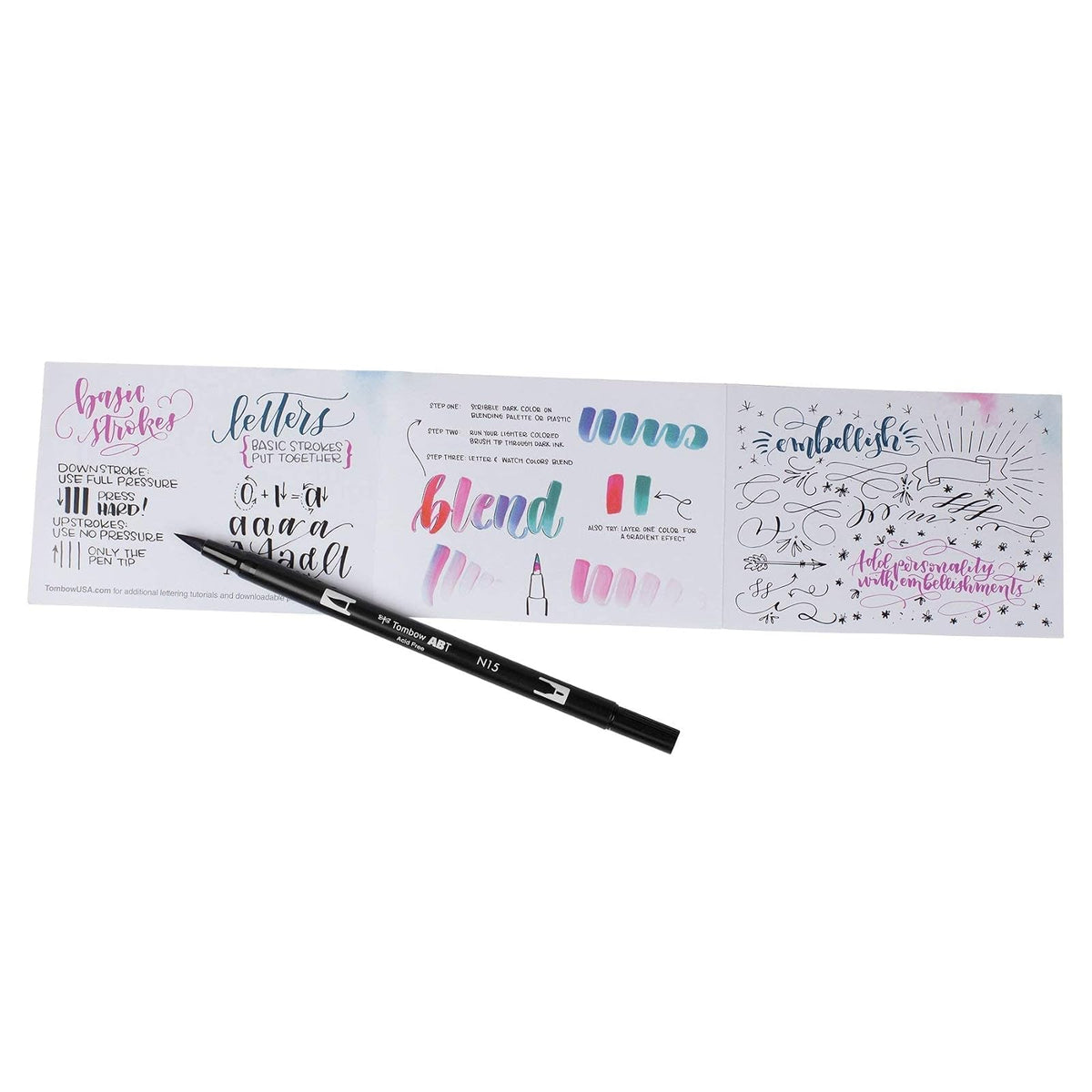 Tombow 56191 Juego de letras avanzadas Incluye necesidad de mejorar tus letras de mano
