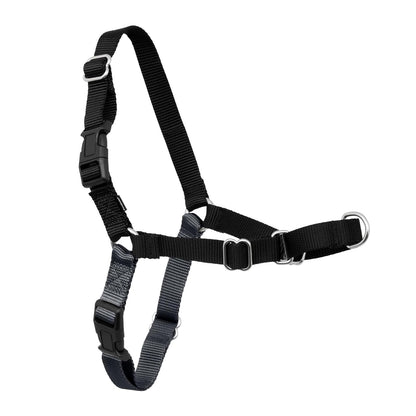 PetSafe Easy Walk Arnés para Perro, Anti-Tirones - Mediano - Carbón - Negro