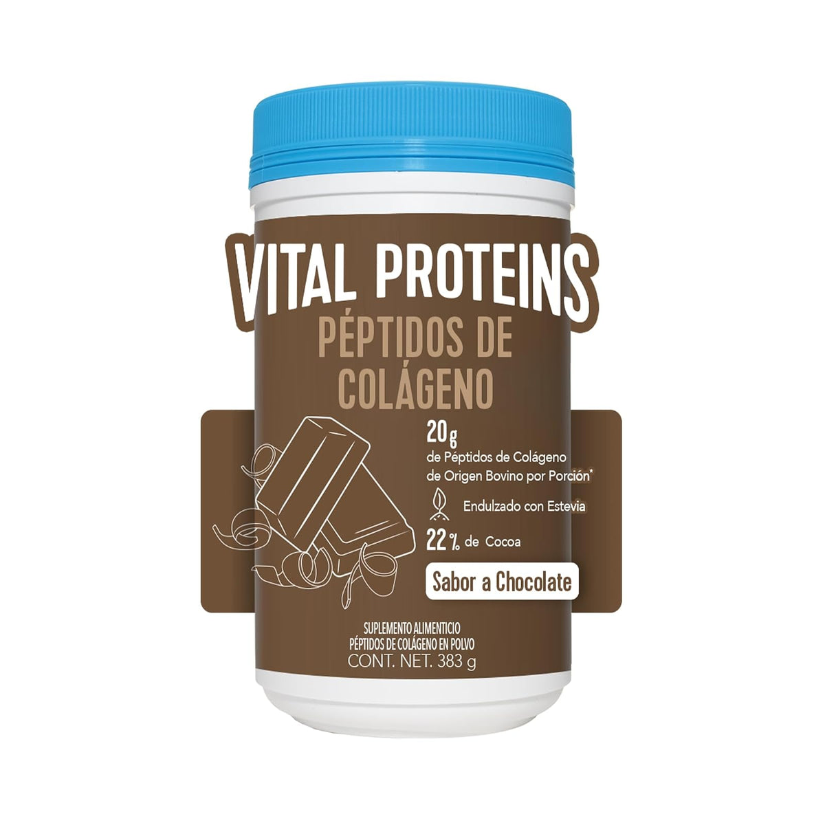 Vital Proteins Péptidos de Colágeno en Polvo - Chocolate