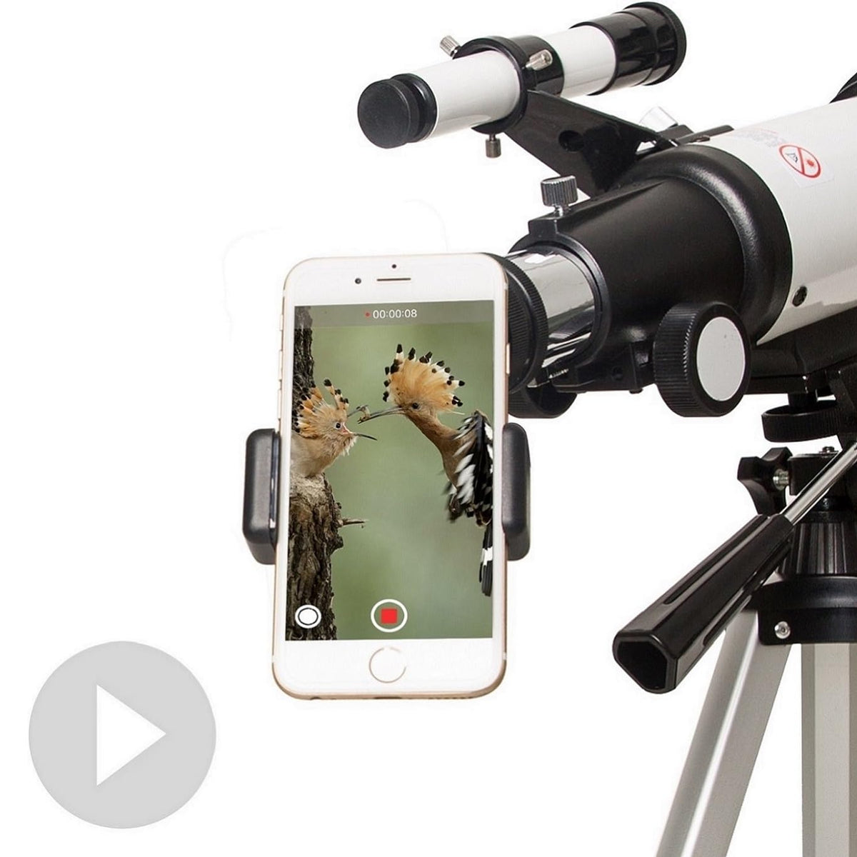 Gskyer Telescopio Astronómico 70mm AZ 400mm Refractor Portátil Niños