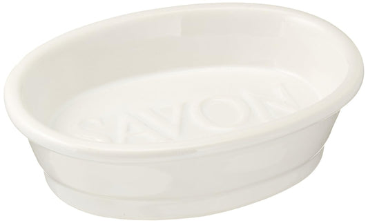 abbott collection, blanco, ovalado "Savon" plato