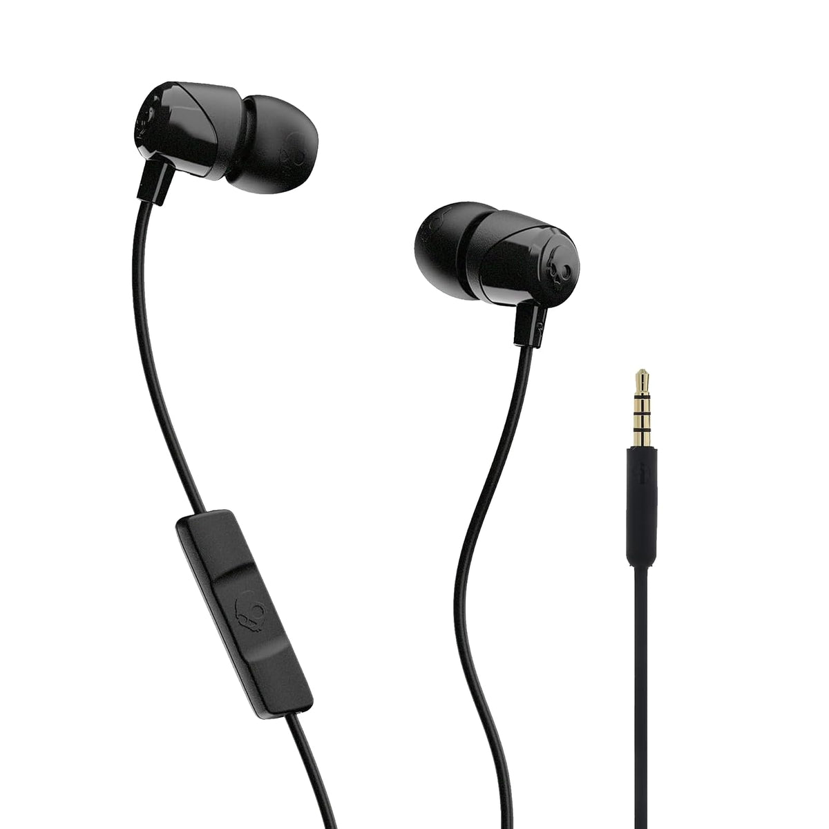 Skullcandy Jib audífonos alámbricos con micrófono - Single Pack - negro con micrófono