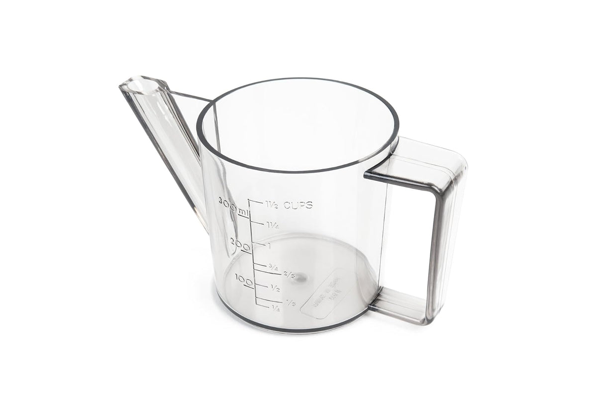 Fox Run Gravy/Fat Poultry, 5598 Separator, 1.5-Cup | Esencial de cocina de Acción de Gracias y día festivo | Herramienta para hacer salsas, taza separadora de medición de salsa y