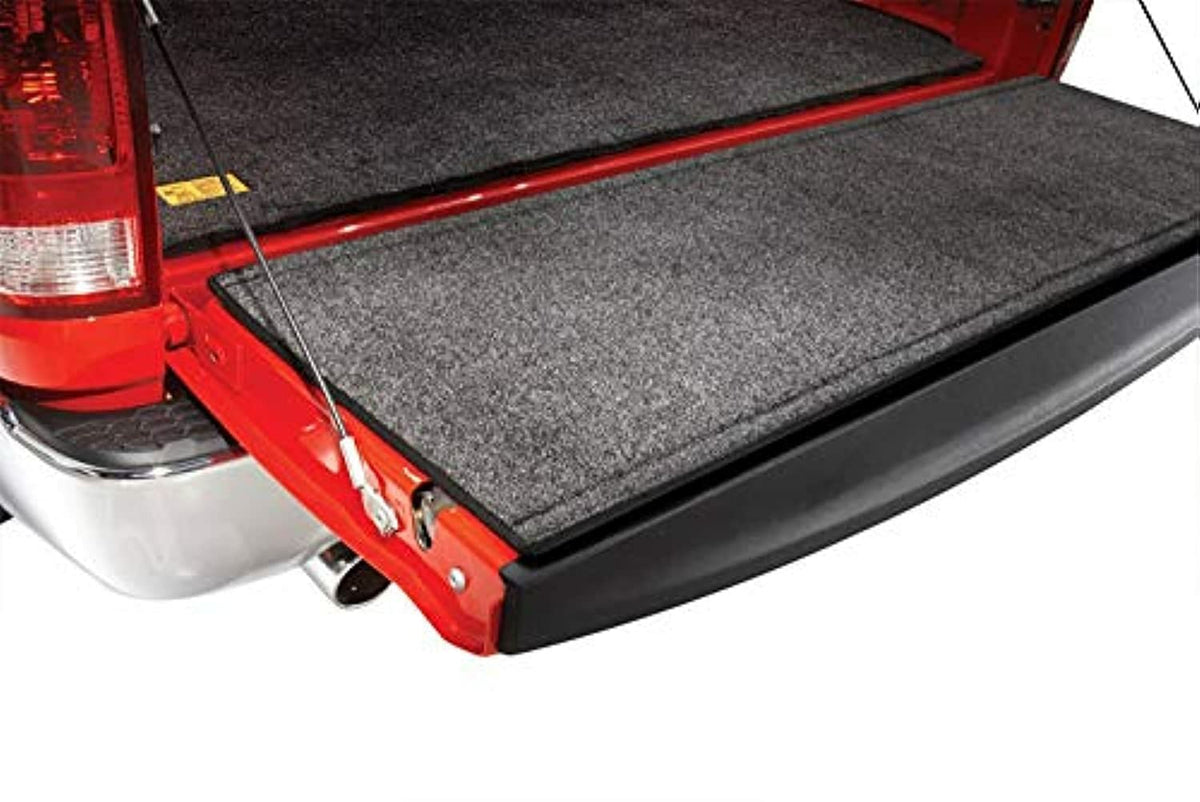 Bedrug - Tapete para portón Trasero | Compatible con Ford F-150 2015-2024, Gris carbón | BMQ15TG