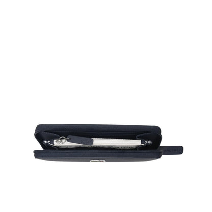 Lacoste Cartera Concept L1212 Billetera Mujer | Una talla, cierre, cuero, cocodrilo icónico, estilo deportivo elegante