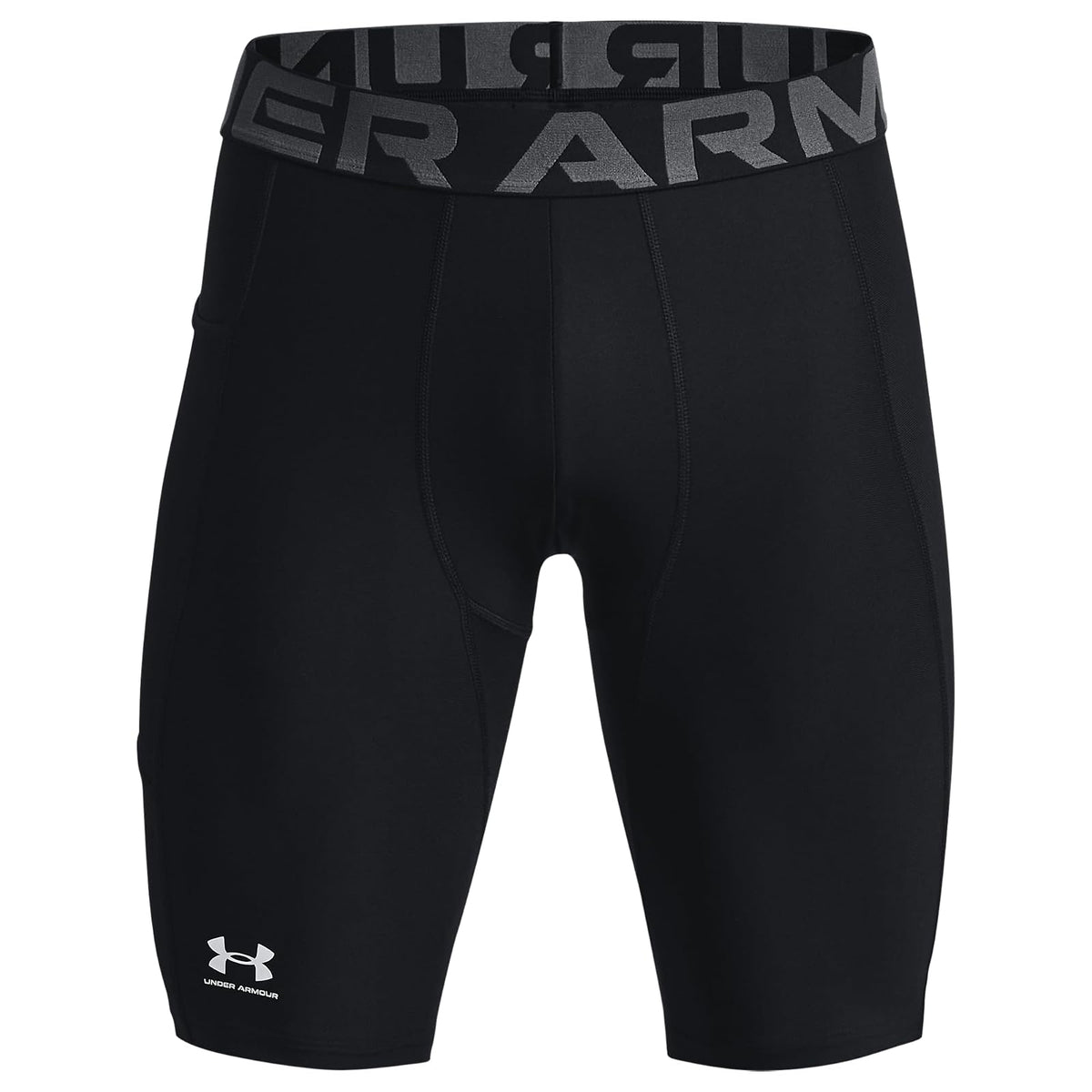 Under Armour Heatgear Armour - Pantalones Cortos Largos Pantalones Cortos para Hombre - Negro (Black - Pitch Gray - 001) - 3XL Alto