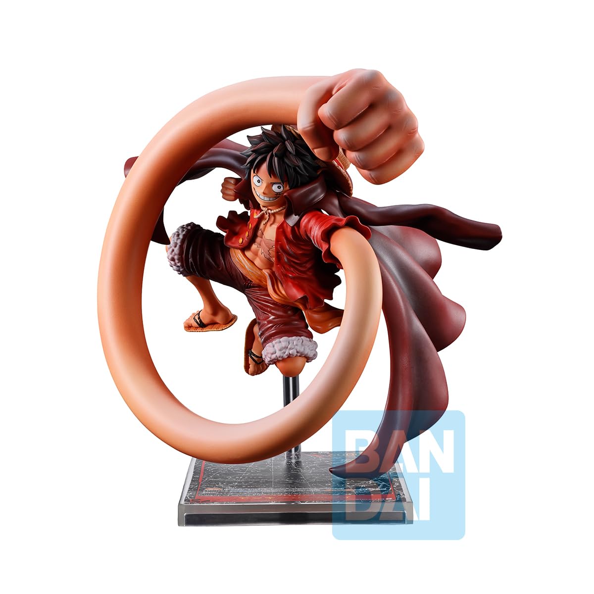 Ichibansho - One Piece - Monkey D. Luffy - Figura de Acción Dinámica - 7.9 Pulgadas - Figura de Colección Anime