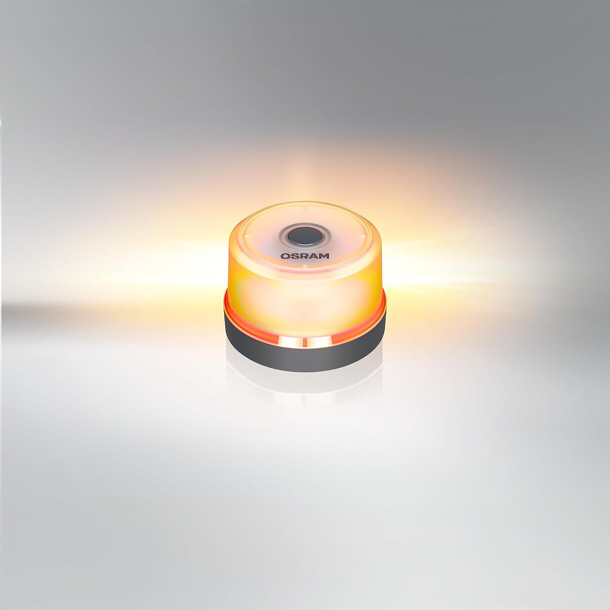 OSRAM LEDguardian Road Flare Señal V16 Luz de Emergencia para Automóviles, luz de avería, baliza de Emergencia para Automóvil, luz Redonda de Advertencia de Seguridad para vehículos y Motocicletas