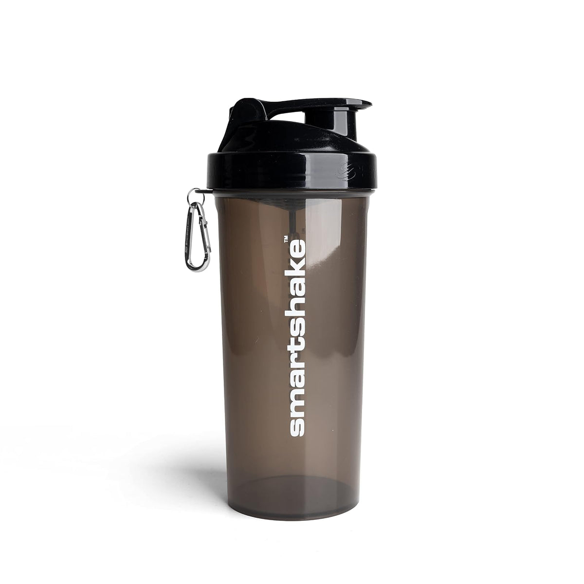 SmartShake LITE Botella Mezcladora para Proteína 1000 ml - 1 Litros - Negro
