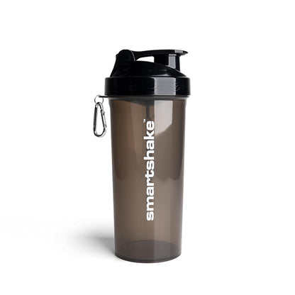 SmartShake LITE Botella Mezcladora para Proteína 1000 ml - 1 Litros - Negro