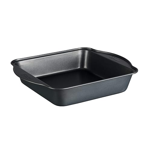 Ekco | Molde Cuadrado Bakers Secret de Acero Antiadherente 22 x 27 cm | Molde para pastel, molde para repostería, molde para horno, desmolde fácil, resistente, fácil limpieza, horneado uniforme