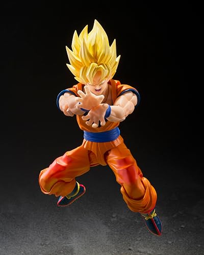 TAMASHII Nations - Dragon Ball Z - Super Saiyan Son Goku (The Games Begin) S.H.Figuarts Figura de acción