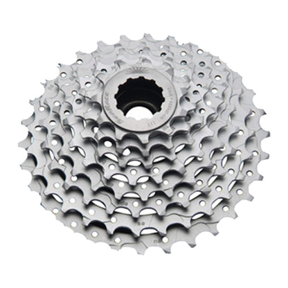 SUNRACE Cassette de Piñones MTB CSM66 8P 1132D Nickel Plata Cajita CSM66.8AU0.NS1.BXB