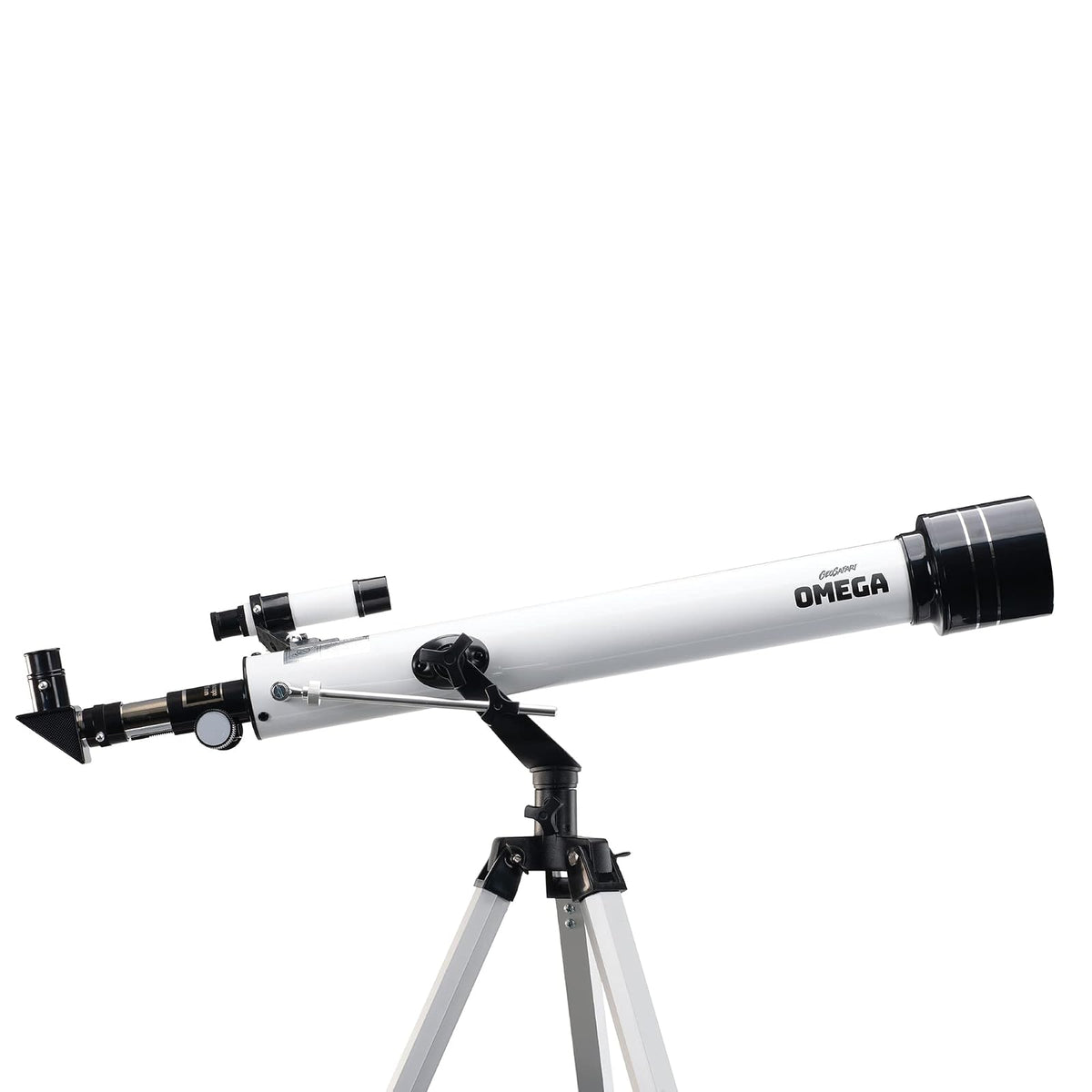 Educational Insights GeoSafari Omega Refractor Telescope. Telescopio para niños y Adultos, Compatible con el Aprendizaje de CTIM, Ideal para Explorar el Espacio, la Luna y Las Estrellas