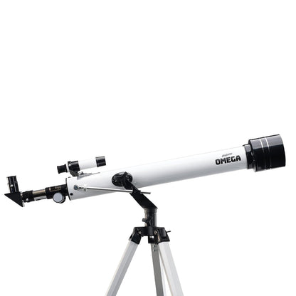 Educational Insights GeoSafari Omega Refractor Telescope. Telescopio para niños y Adultos, Compatible con el Aprendizaje de CTIM, Ideal para Explorar el Espacio, la Luna y Las Estrellas