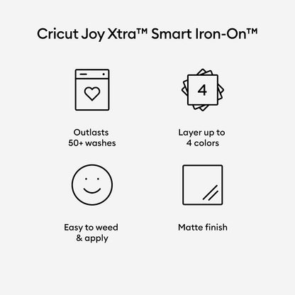 Cricut Joy Xtra Smart Vinilo termoadhesivo - Oro