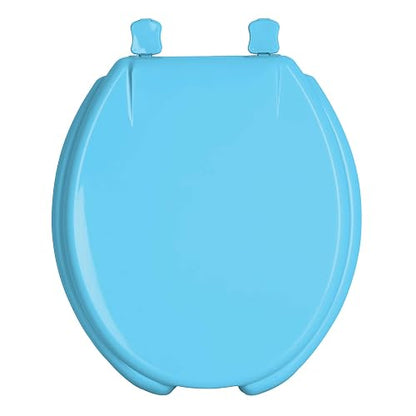 Foset Aqua AWC-40Z, Asiento redondo para WC abierto color azul