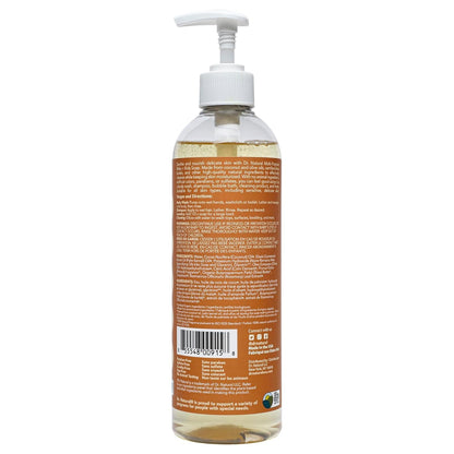 Dr. Natural Shampoo y Jabón Líquido para Cuerpo Bebés y Niños | Natural, Orgánico, Sin Sulfatos y Parabenos e Hipoalergénico | Hecho de Plantas Con Aceite de Oliva y Coco, Manteca de Karité y Romero (473 ml, Almendra)