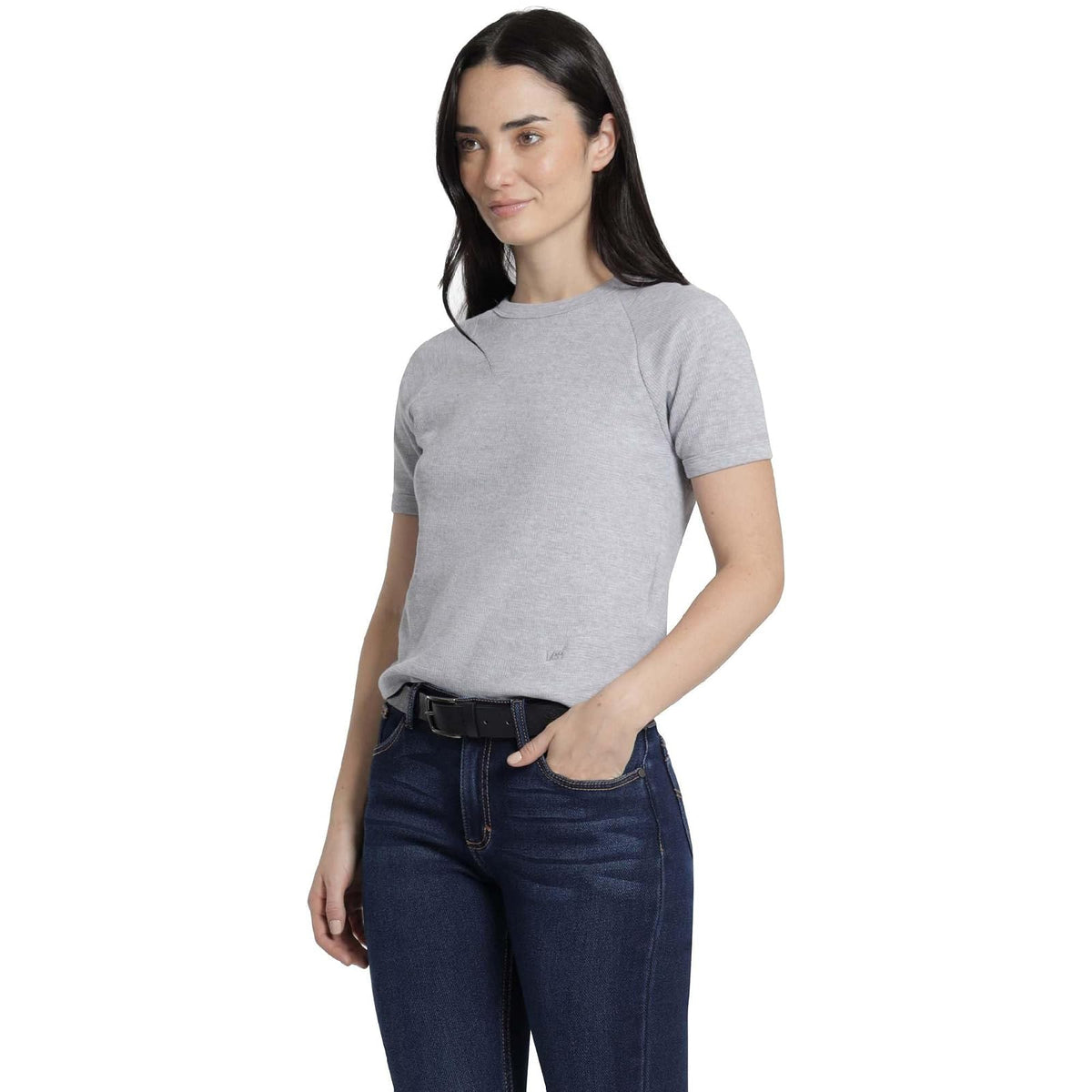 Lee Playera Rib de Manga Corta
