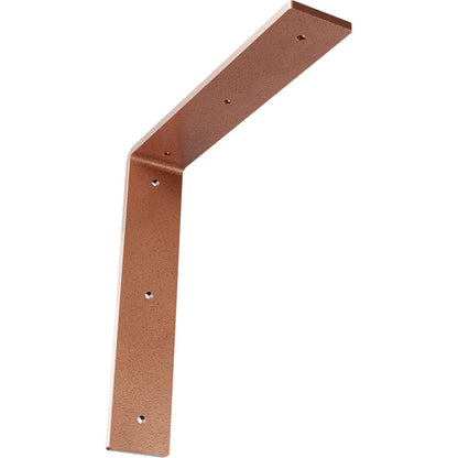 Ekena Millwork BKTM02X08X08HAHBL Soporte de acero Hamilton, 5.1 cm ancho x 20.3 cm profundo x 20.3 cm alto, 2 Wx10 Dx10 H, Cobre forjado