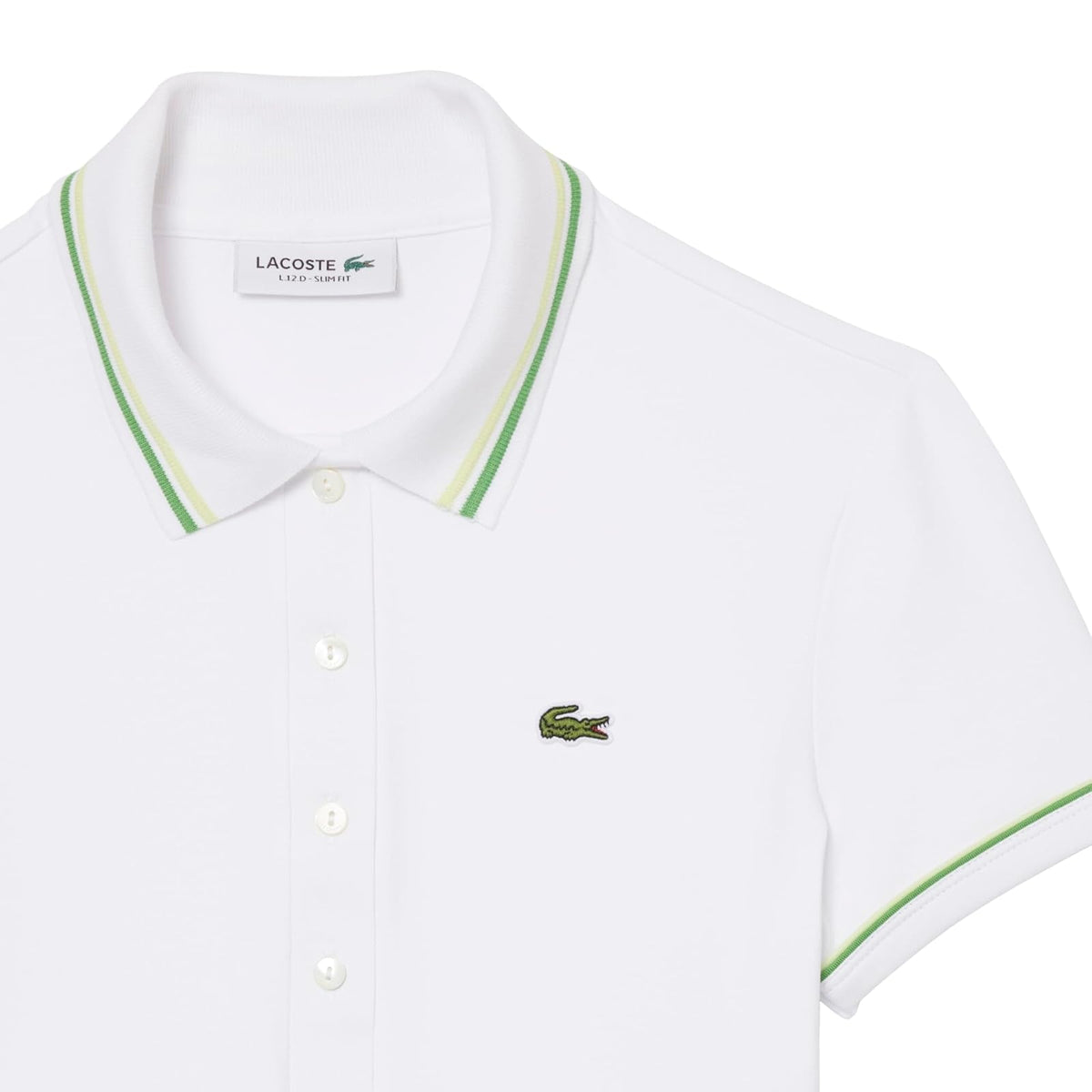 Lacoste Polo L.12.D Corte Entallado con Ribete
