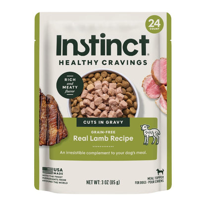 Instinct Healthy Cravings Alimento Húmedo para Perro - Cordero - 24 PIEZAS