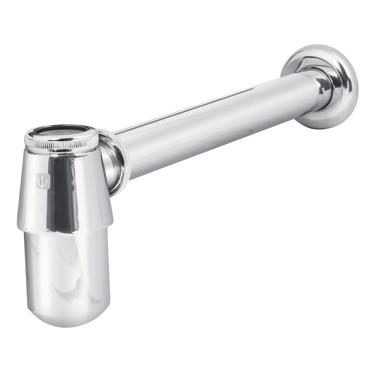 Foset CE-211, Céspol de bote sin contra para lavabo de 1 1/4", de latón cromado