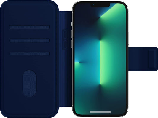 OtterBox - portafolios Desmontable Tipo portafolios (se Vende por Separado) para MagSafe - iPhone 12 Pro MAX y 13 Pro MAX - Boat Captain (Azul)