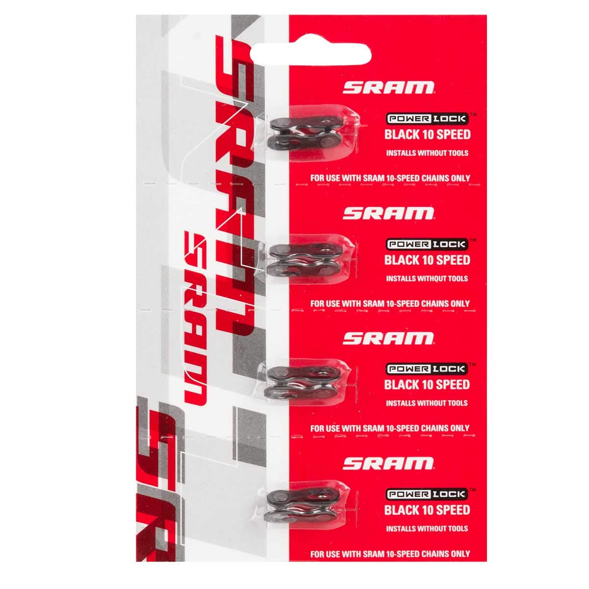 SRAM Powerlock 10-Speed X 4 bicicleta Chain Connector, 1 unidad