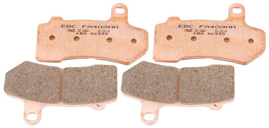 EBC Brakes EBPCK2025 Kit de Cambio de Pastillas de Freno Sinterizadas de Doble H