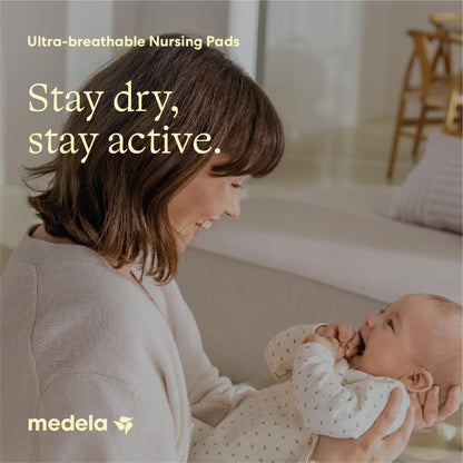 Medela Almohadillas para Lactancia Ultra Transpirables, Altamente Absorbentes y Súper Suaves, Paquete de 200