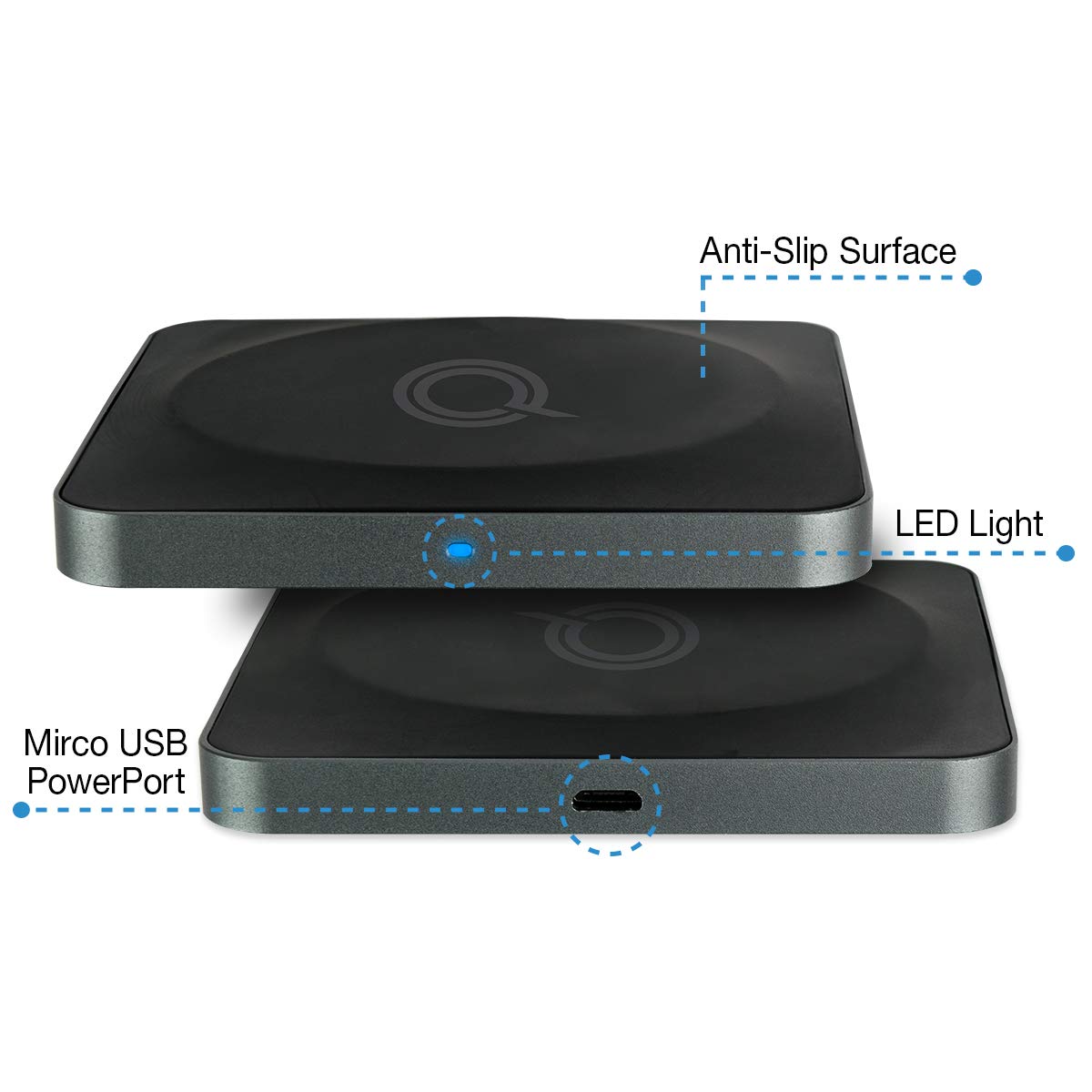 QuikCell POWERBASE 2 Wireless Charging Pad - 10W