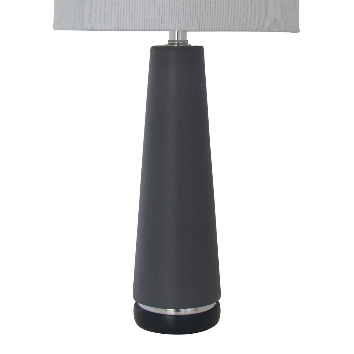 Luzerna CM-0309 Lámpara De Buro TAPPIO, Color Gris Acero Mate, 1 Unidad