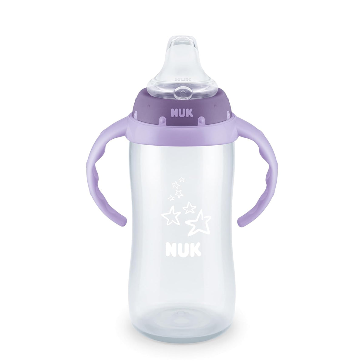 NUK - Taza grande Tritan para aprendices, 10 onzas, más de 8 meses, sin BPA, a prueba de derrames
